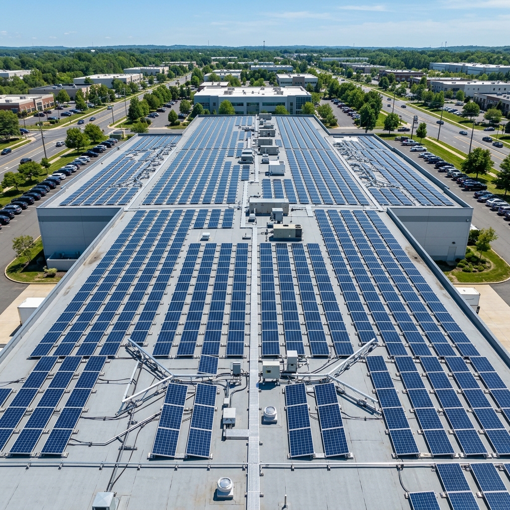 Photovoltaik auf Flachdach: Besonderheiten, Kosten und Tipps